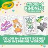 Crayola Coloring, 96 Pages Kindness Colouring Book, ys/m, Assorted