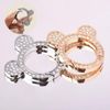 Secchuu Keychain, Car, Motorcycle, Carabiner, Hook, Double Ring, Keyring, Convenient, Smart, Simple, Design, Key Case, Metallic, Silver