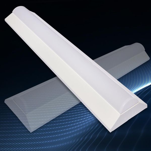 Reverse Fuji LED Base Light, 40 W Shape, Equivalent to 2 Lights, LED Fluorescent Light, 40W Shape, Ceiling Base Light, Kitchen Lighting Fixture, Ceiling Light, LED Kitchen Lighting, Reverse Fuji Type,