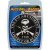 Auto Grille Metal Badge 3" 2nd Amendment Liberty Or Death