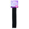 Goody SlideProof Headwraps, 6mm, Black, 6-count (Pack of 3)