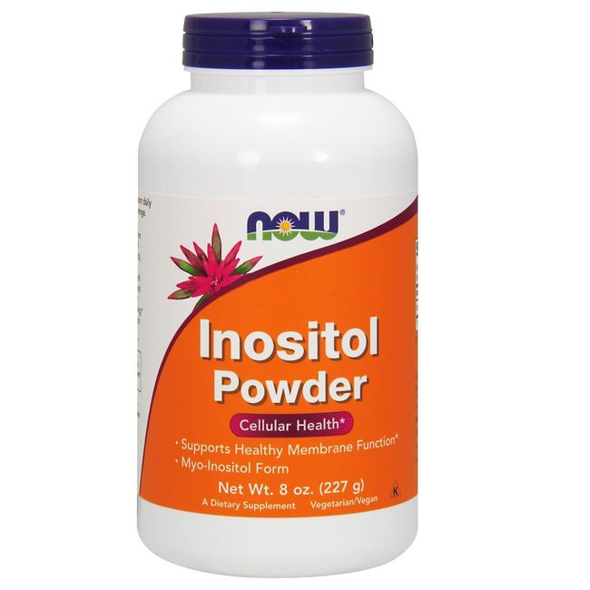 NOW Foods Inositol Powder, 730 mg, 8 oz.