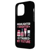 Highlighter Brighter Than My Future Make Up Cosmetics Case for iPhone 14 Pro Max