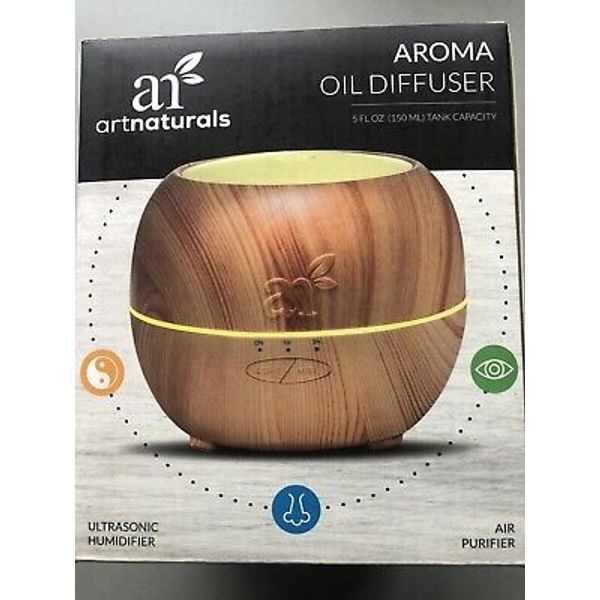 Artnaturals Aroma Oil Diffuser Ultrasonic Humidifier Combines Sensory Essentials