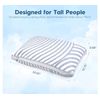 iSuke Cervical Memory Foam Pillow for Neck Pain Relief Ergonomic Neck Support