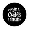Fueled By Coffee And Radiation, Funny X-Ray Tech PopSockets Swappable PopGrip