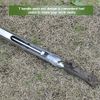 40Professional Stainless Steel Soil Sampler Probe With Ejector Foot Pedal Reusab