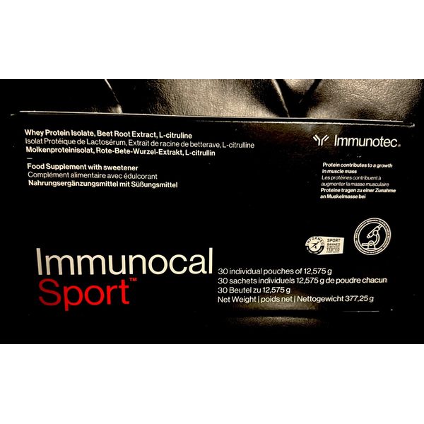 Immunocal Sport With Nitro Boost