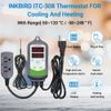Inkbird ITC-308 Thermostat Heating Cooling IBS-TH2 Plus Hygrometer Thermometer