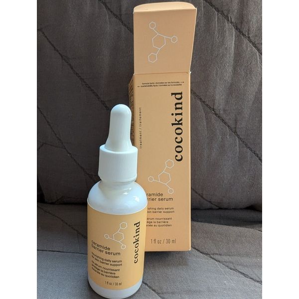 Cocokind Ceramide Barrier Serum Nourishing Daily Serum ~ 1 Fl Oz. New In Box!