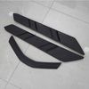 3PCS Rear Dry Bay Vent Blocks Covers Cap For 2020+ Corvette C8 Coupe Models ALL