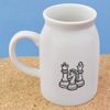 300ml 'Chess Pieces' Ceramic Milk Jug (MJ00014571)