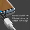Strhowill (5Packs USB C Full Function Adapter,USB3.1 Support 10GBbps Rate,USB C Phone/Laptop Charging Port Converter, 5V,3.3A