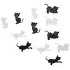 EYELET OUTLET Kitten Shape Brads 12/Pkg