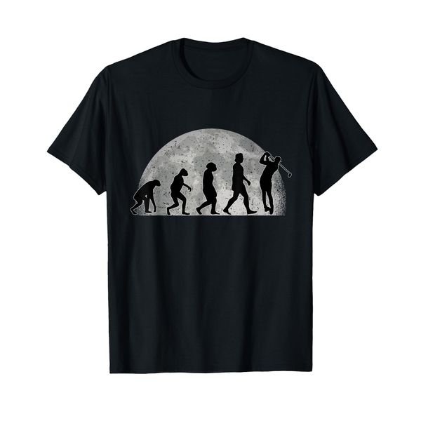 Golfers Evolution Moon Golf Golf ball T-Shirt