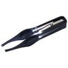 prendre PR-TWEEZERS01 Tweezers, Equipped with LED Lights, Tweezers, Stainless Steel, Tweezers, Makeup Tools, Eyebrow Removal, Unwanted Hair Treatment