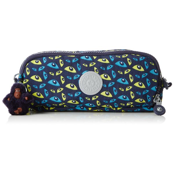 Kipling Gitroy Pencil Cases, 23 cm, 1 liters, Multicolour (Nocturnal Eye)