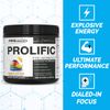 PEScience Prolific Pre Workout Powder, Mango Splash, 40 Scoops, Energy Supplement with Nitric Oxide