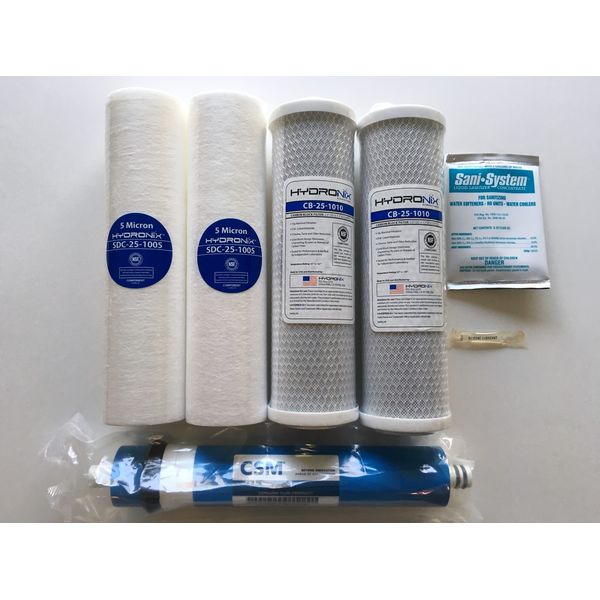HYDRO-LOGIC STEALTH SMALL BOY 200 COMPLETE  FILTER PACK - 24 GPD MEMBRANE