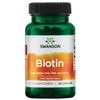 Swanson Biotin B7 Vitamin 5000 mcg 30 Capsules