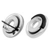Gasea 2pcs M5/8-11 Thread Quick Release Self Locking Plate Retaining Flange Nut for Angle Grinders Replacement Fixing Parts