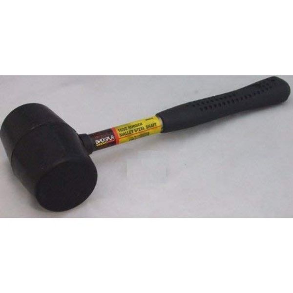 16oz Rubber Mallet with Steel Shaft