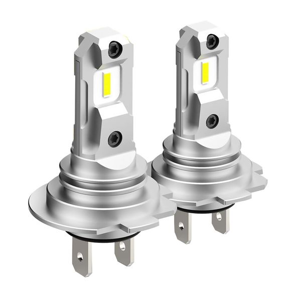 2PCS H7 球根の極度の明るく白い 6500K LED のヘッドライトの球根の高く低いビーム