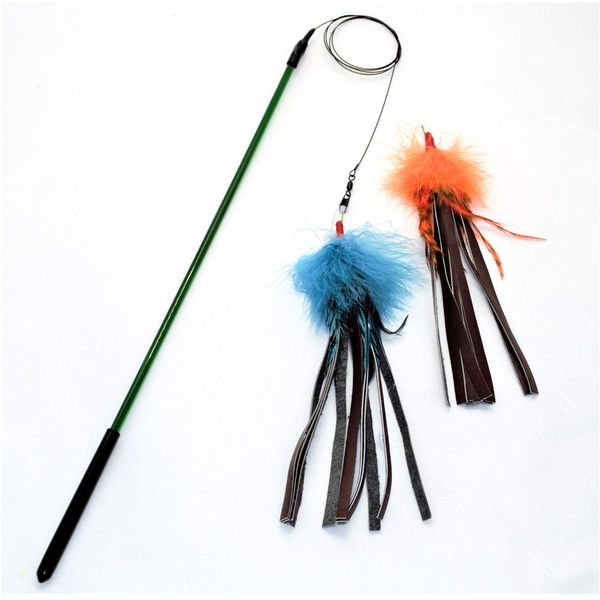 Litterboy Combo - 18" Rod with Leather Tangler + 1 Tangler Refill