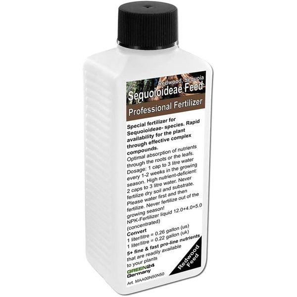 GREEN24 Sequoioideae, Sequoia, Sequoiadendron, Metasequoia Plant Food, Liquid Fertilizer HighTech NPK, Root, Soil, Foliar Fertiliser