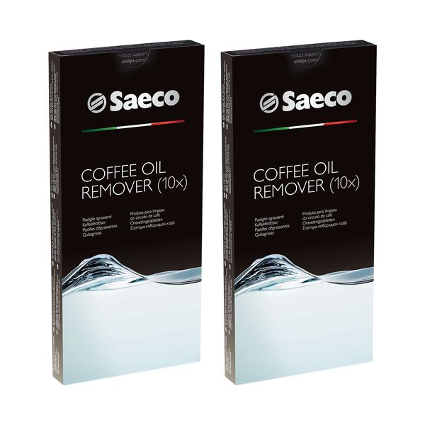 2 x 10 Philips / Saeco RI9125 Tablets 24 Kaffeefettlöser Coffee Clean
