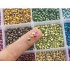 Summer-Ray SS10 2.8mm Assorted Colour Hot Fix Rhinestuds in Storage Box