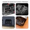 CY Adapter USB 3.1 Front Panel Header Male Type-E to Type-A USB3.0 Female Motherboard Extension Data Adapter
