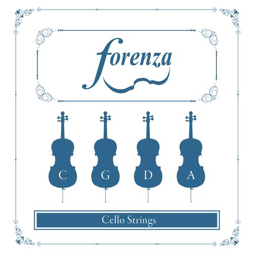 Forenza FA15COE Cello Strings for 1/2 and 1/4 Size