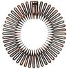 Caravan Full Circle Spring Head Band Comb In Classic Tortoise Shell With Deep Teeth And Closure