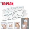 50x Electrode Pads Snap On Replacement For Tens Unit Therapy Massagersh
