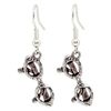 Bluebubble I SEE Dangle Earrings on Gift Card (Funky Groovy Glasses)