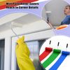 40-Piece High-Density Foam Paint Roller Covers - 4 Inch Mini Rollers for Walls