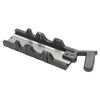 2 Pcs Black Precision Plastic Metal Angled Straight Cut Mitre Box Sawing Saw Set