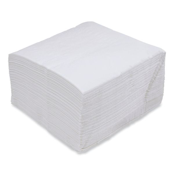 Boardwalk Dinner Napkin, 17" x 17", White, 3000/Carton