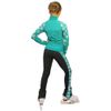 IceDress Figure Skating Outfit - Snowflake (Mint) (CL)