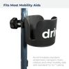 Drive Medical Universal Cup Holder, Black
