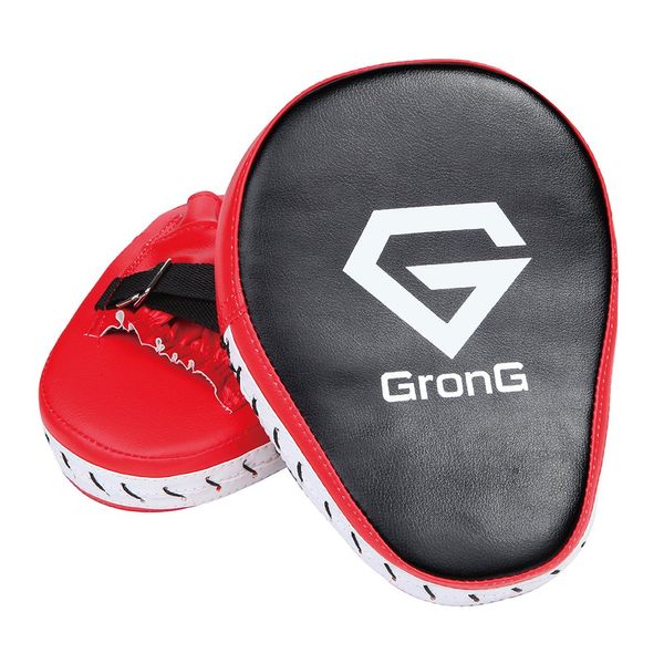 GronG Punching Mitt, Boxing Mitt, Left & Right Set, Curved
