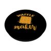 Waffles Maker Pastry Snack PopSockets Standard PopGrip