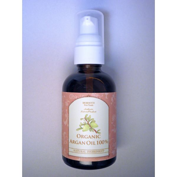 o-ganikkuaruganoiru 100% capacity 60ml [Ecocert certified Made in Moroccan Virgin Purified o-ganikkuaruganoiru 100%]