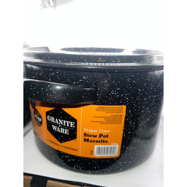 Granite Ware Stew Pot, 7.5-Quart
