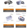 Helcdrx 16 PCS Technology Power Function Motor Set Remote Control Motor Kit Compatible with Technic Power Function Kit