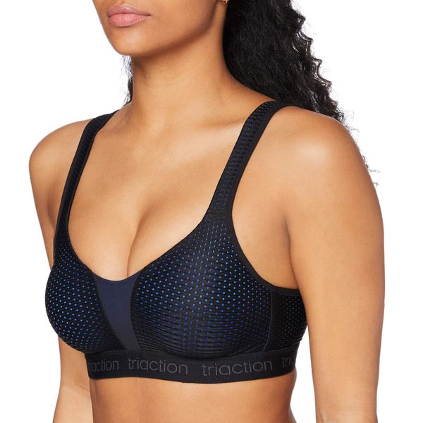 Triumph Damen Triaction Energy Lite N EX Sports bra non-wired, SCHWARZ, 85C