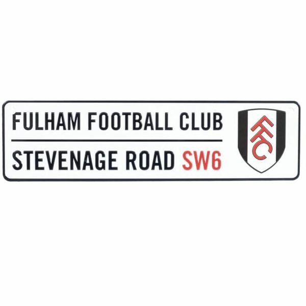 Fulham FC Window Sign Official Merchandise