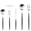 Kuchipole Single Item Table Fork GO.04 Silver x Black