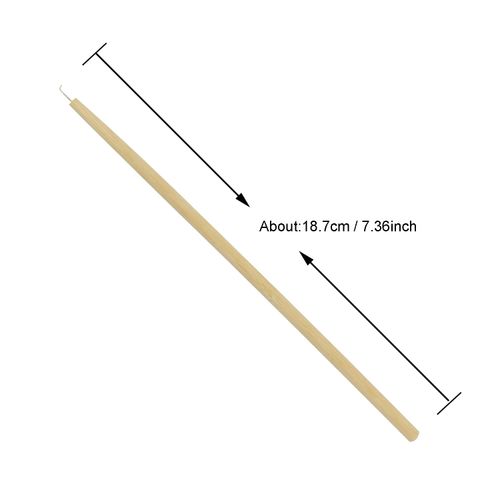 3 Pieces Ventilating Needles for Lace Wig Hair Wig Weaving Needle with Wood Handle Holder for Lace Wigs Making Repairing Weaving